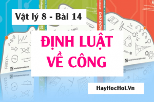 Định luật về Công, Thí nghiệm và Bài tập vận dụng - Vật lý 8 bài 14